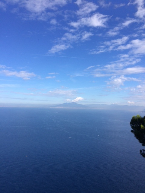 And the powerful volcano, Mount Etna, in the distance.
