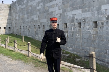 image officer in uniform historically