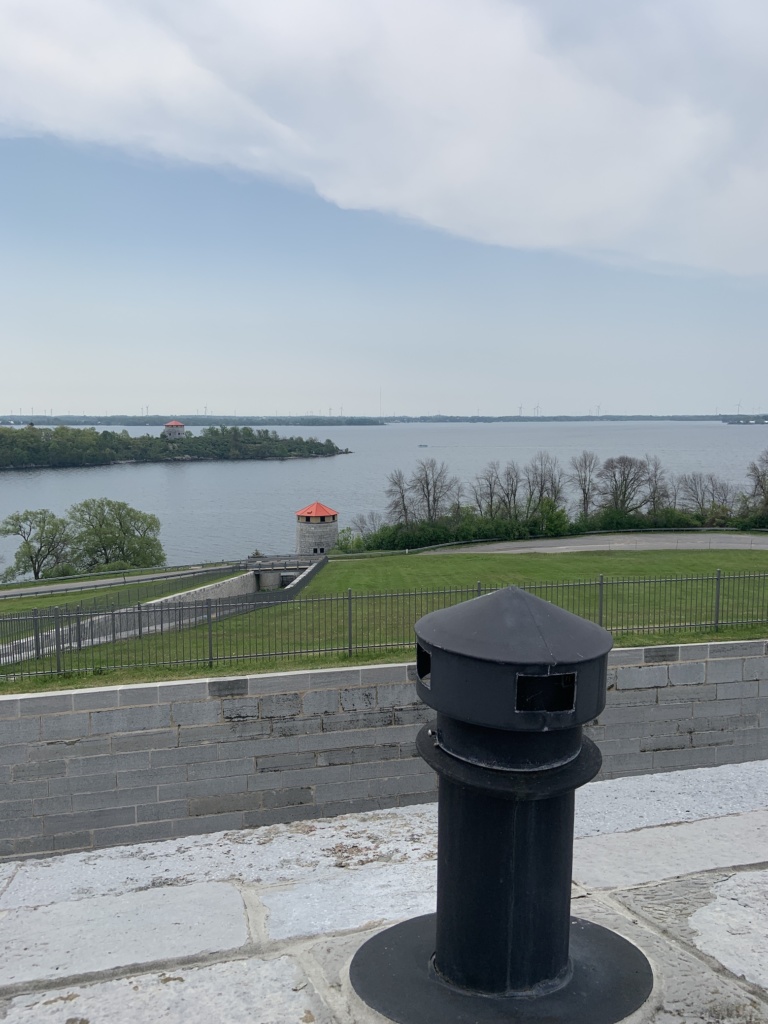Looking from Fort Henry over St. Lawrence River